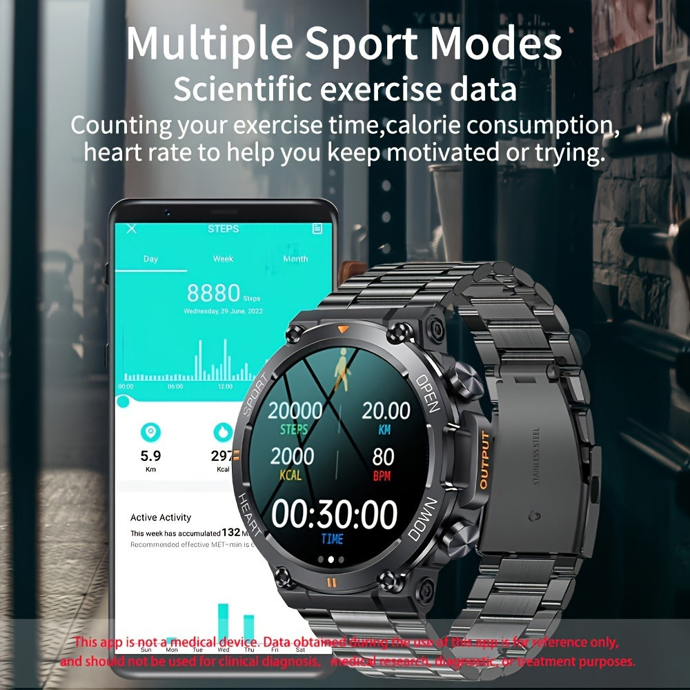 Chrono elite store-1.39-inch Large Screen Sport Smart Watch for Men and Women,